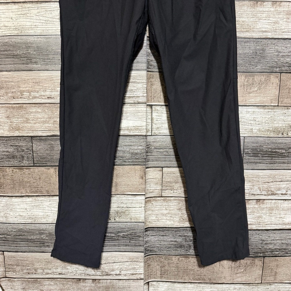 Lululemon ABC Slim Fit Warpstreme Pants Men’s 30x29 Black Stretch LM5AD9S - Picture 5 of 8